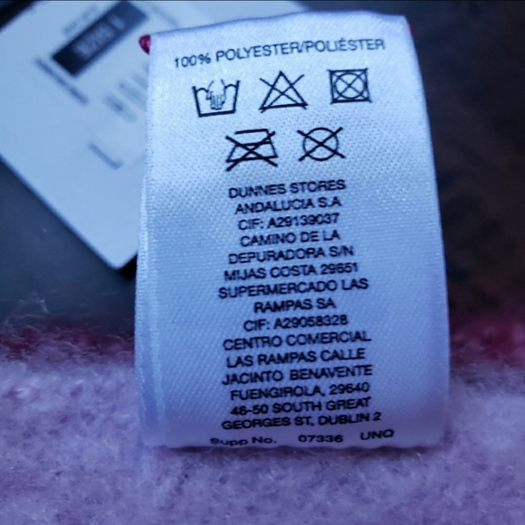 NEW Savida Chunky Soft Trendy Colorblocked Scarf NWT - Picture 8 of 8